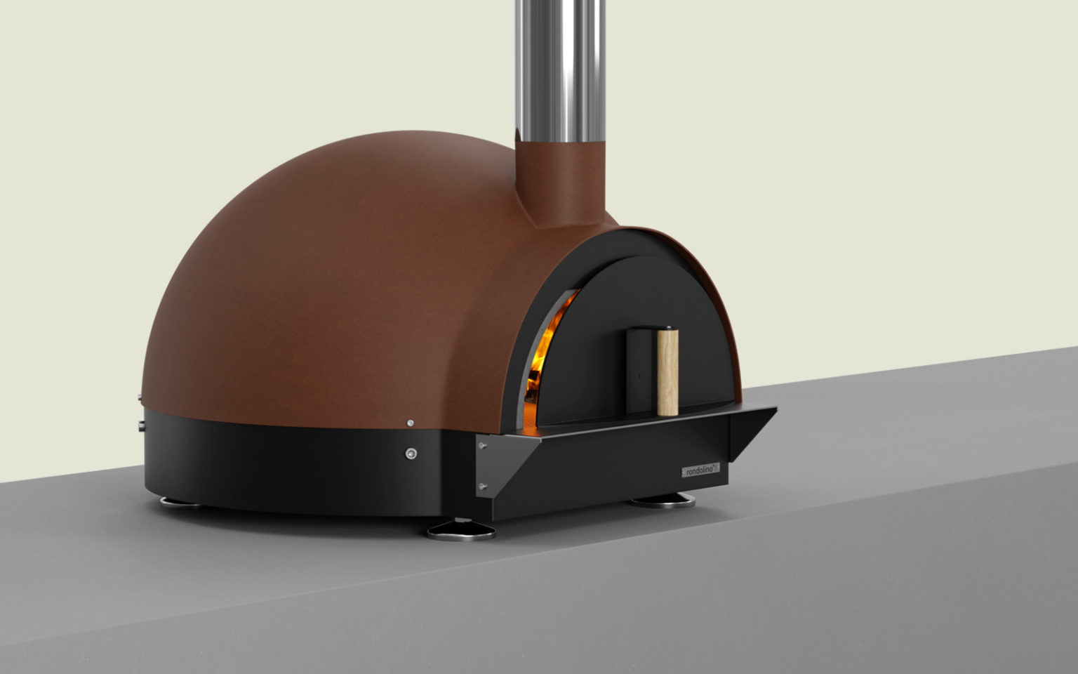 Pizzaofen · Holzbackofen für den Garten · rondolino