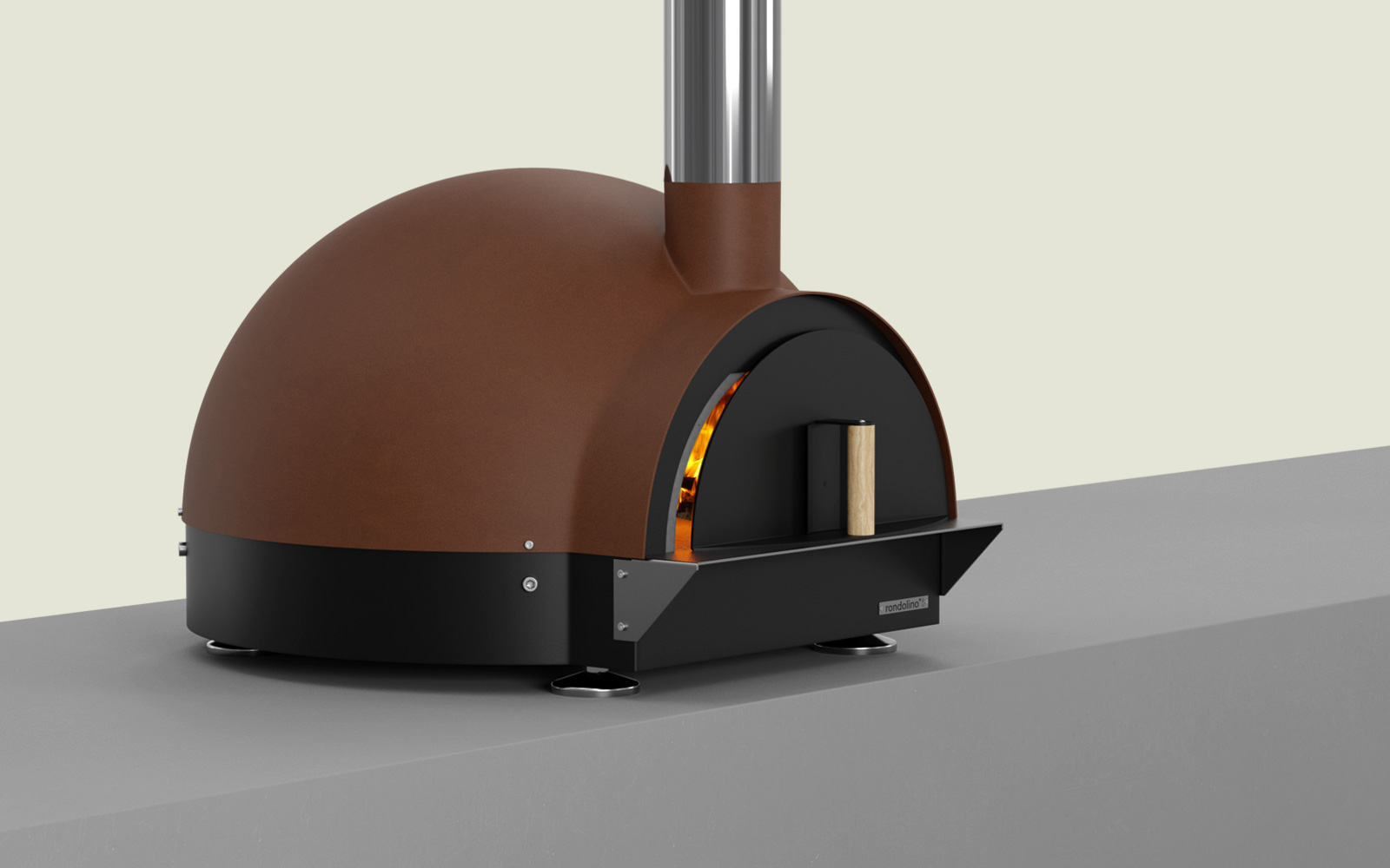 Pizzaofen · Holzbackofen für den Garten · rondolino